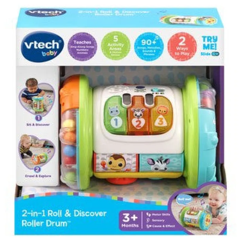 Vtech, 2-i-1 Rullende Utforsker Tromme