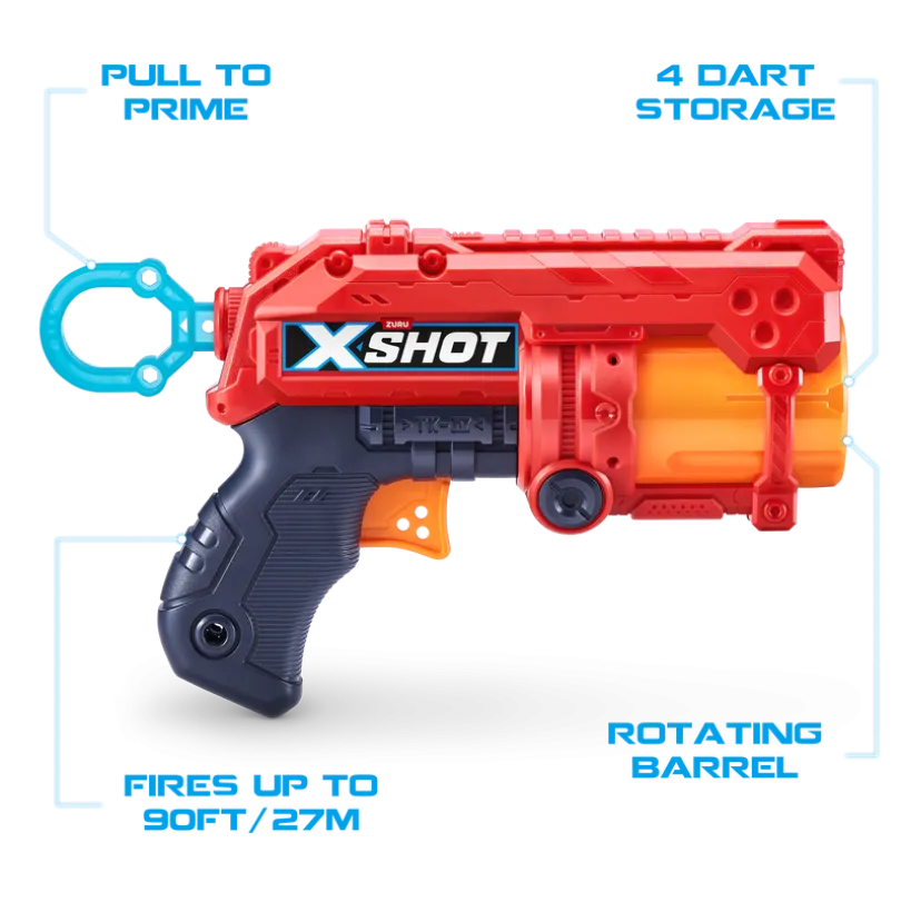 XSHOT Excel-S1 Interactive Target & Fury 4 (2pcs)