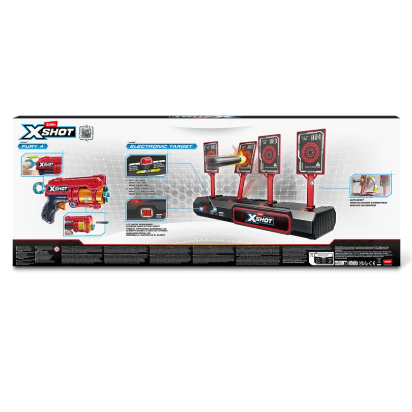 XSHOT Excel-S1 Interactive Target & Fury 4 (2pcs)
