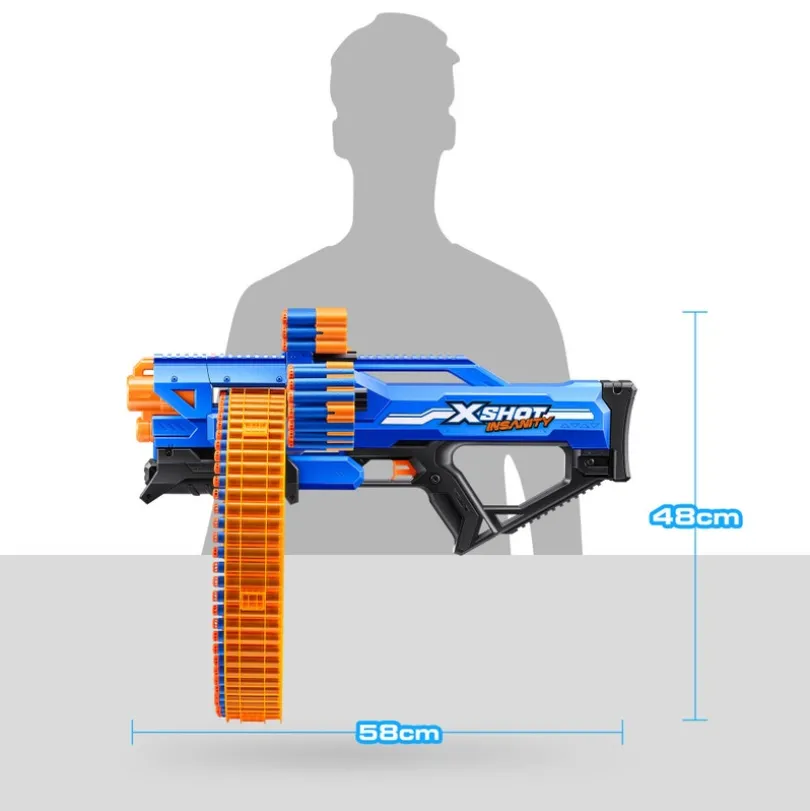 XSHOT Insanity Mad Mega Barrel