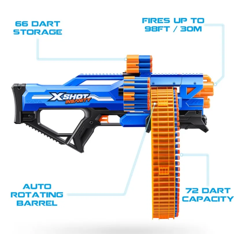 XSHOT Insanity Mad Mega Barrel