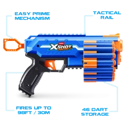 XSHOT Insanity Manic Blaster med 24 piler