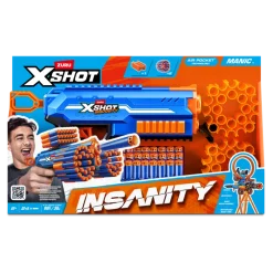 XSHOT Insanity Manic Blaster med 24 piler