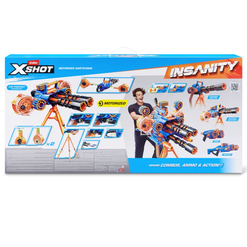 XSHOT Insanity Motorisert Blaster