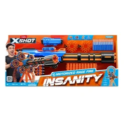 XSHOT Insanity Motorisert Rage Fire Gatling-pistol med stativ