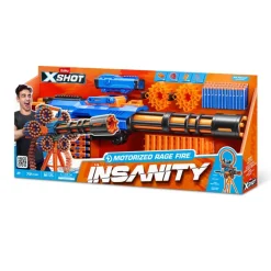 XSHOT Insanity Motorisert Rage Fire Gatling-pistol med stativ