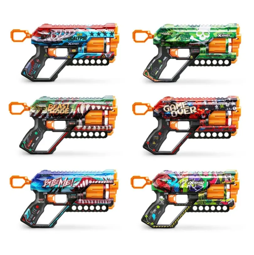 XSHOT SKINS, Reflex 6 (12 piler)
