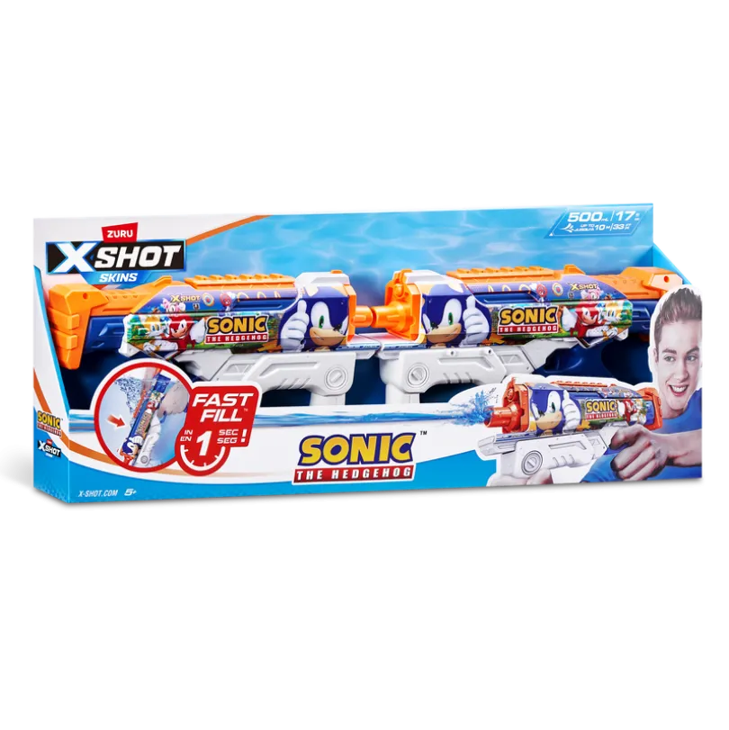 XSHOT Water RASK PÅFYLLING SKALLER Sonic 2-pakning