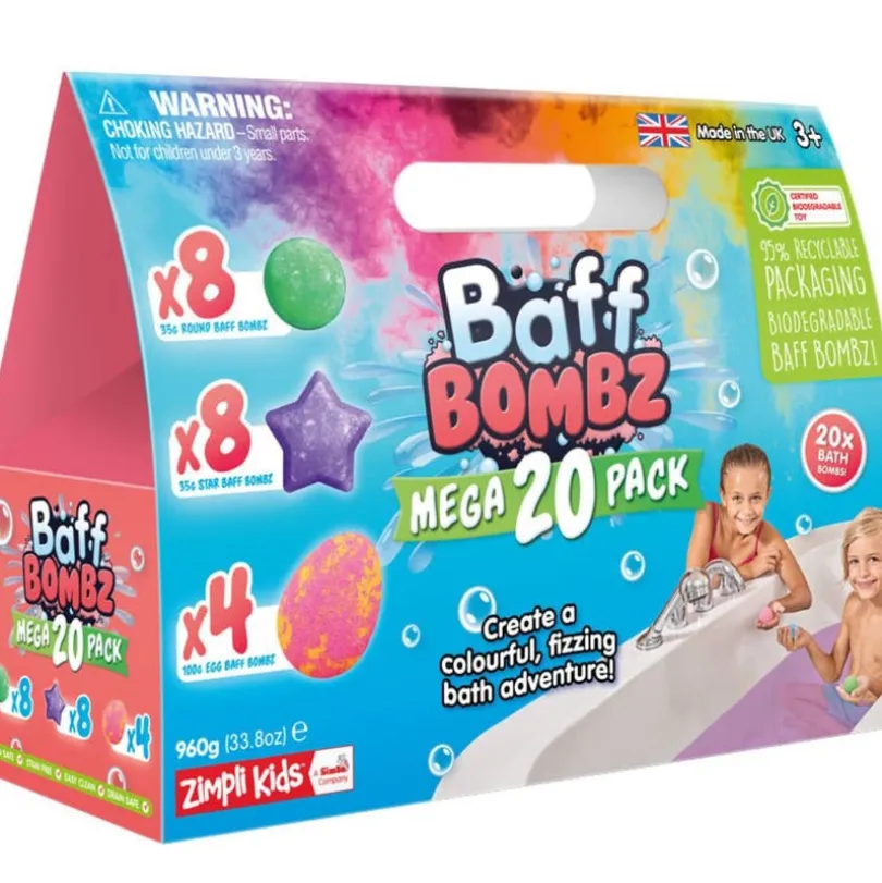 Zimpli Kids Baff Bombz Mega Pack